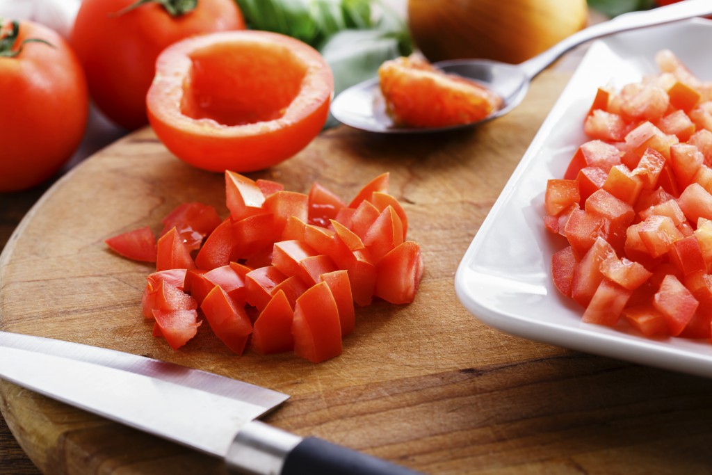 cómo cortar los vegetales para cada tipo de comida