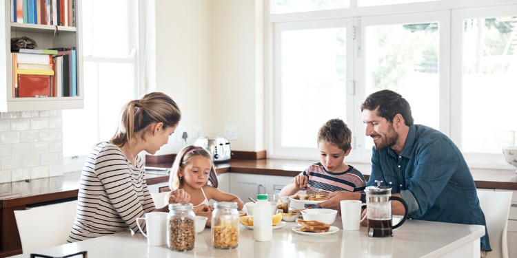 comer en familia