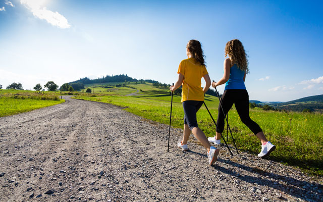 El power walking es el deporte de moda.