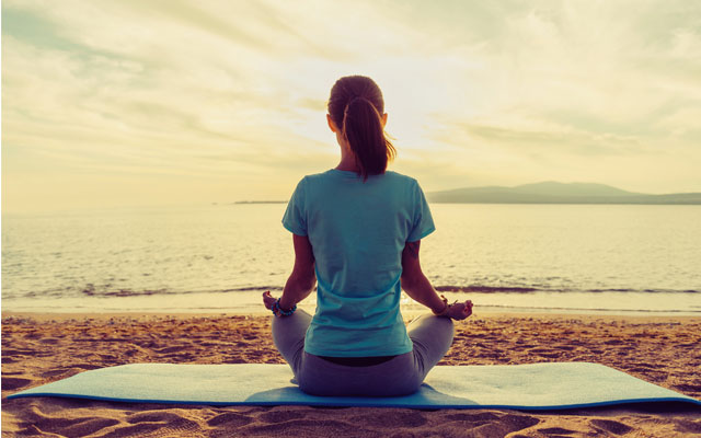 Posturas de yoga para el insomnio.